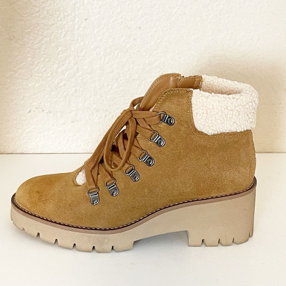 Blondo Devin Waterproof with Sherpa fur Camp Boots Gorpcore. 8 - Picture 6 of 17